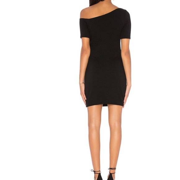 Bailey 44 One Shoulder Sexy Little Black Dress MD - Picture 3 of 10